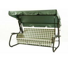 Садовые качели Калифорния +10К зеленые