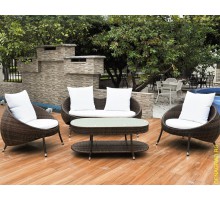 Kvimol KM-0042 комплект из искусственного ротанга (Kvimol)