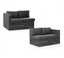 Brookline конечные секции из искусственного ротанга (Brafab)