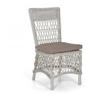 Beatrice white стул из искусственного ротанга