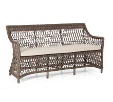 Beatrice brown софа из искусственного ротанга (Brafab)